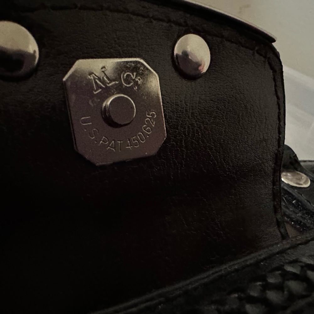 M.C. Brown Croc Inspired Handbag - Picture 14 of 14